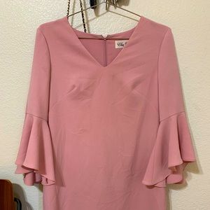 Eliza Jane trumpet sleeve dress